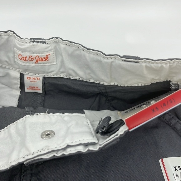 Boys Cat & Jack Flat-Front Shorts XS‎ (4/5) - Picture 2 of 3